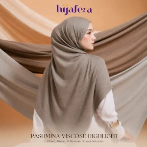 Hijafera Zahra Shawl - Pashmina Meleyot secondary image