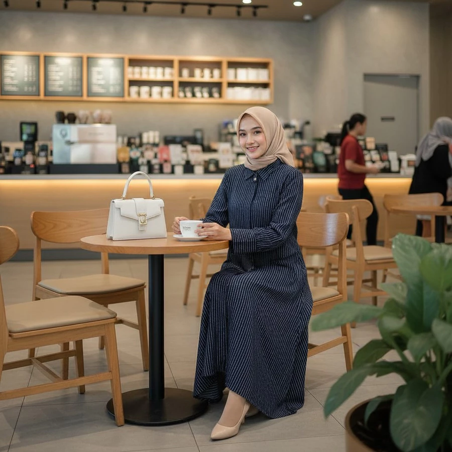 Hijafera Zahra Emma Dress