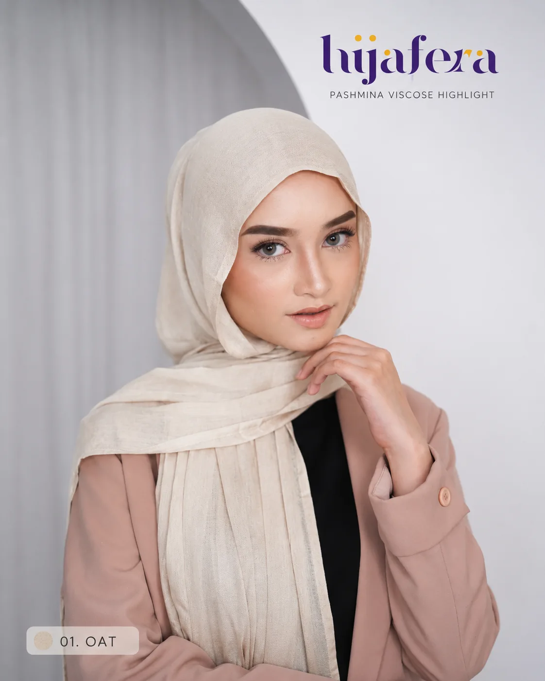 Hijafera Aisha Modal Pashmina