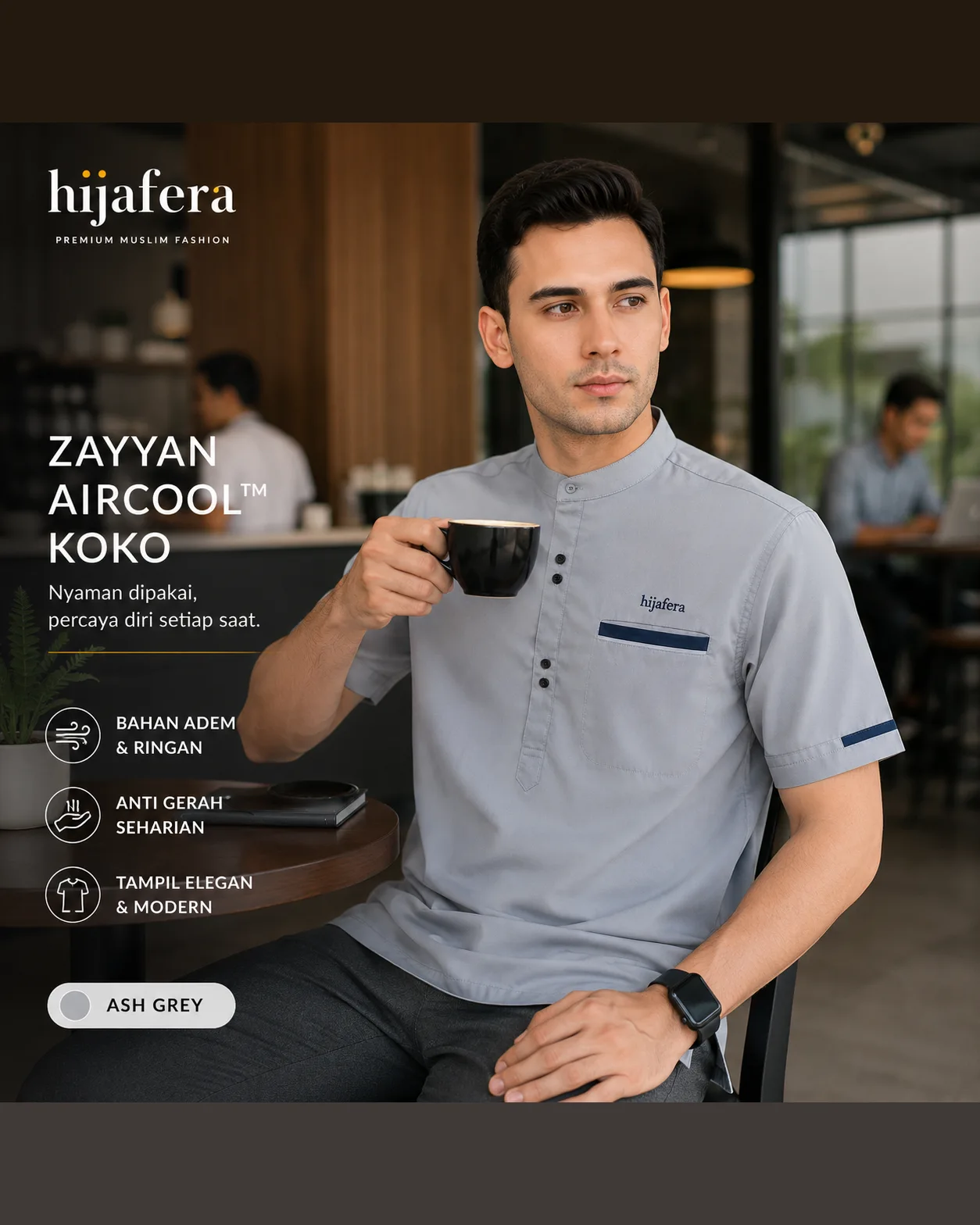 Hijafera Zayyan AirCool™ Koko