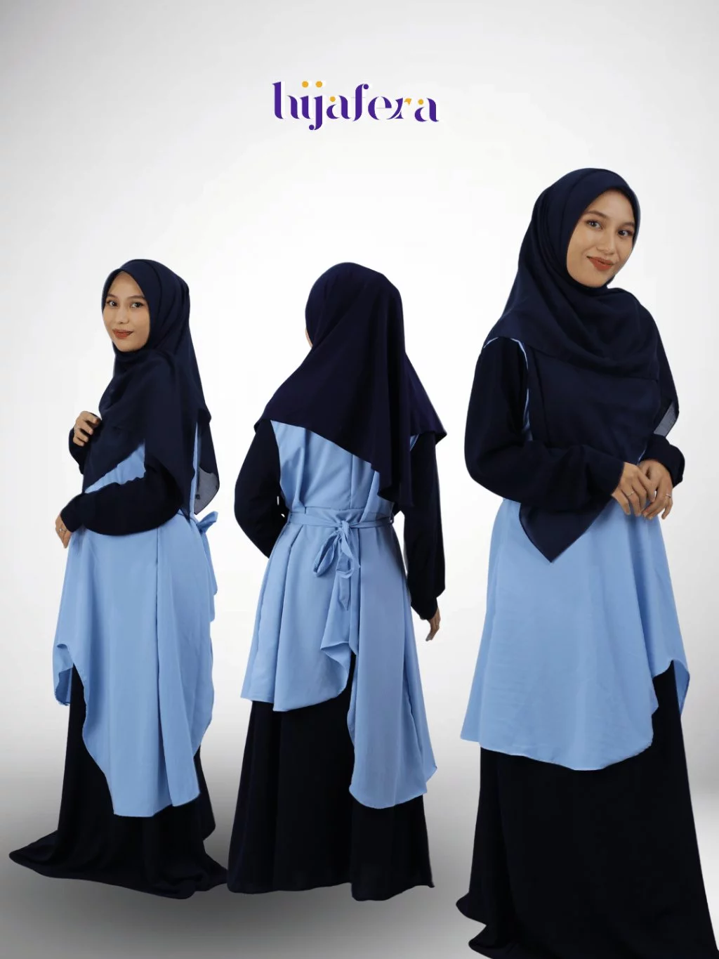 Ameera Abaya Set Khimar Gamis Wanita Muslimah Modest Wear | Hijafera
