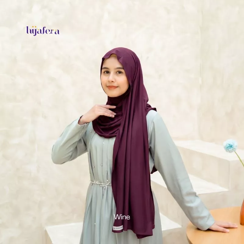 Pashmina Rayon Spandex Jenara Series  | Hijafera