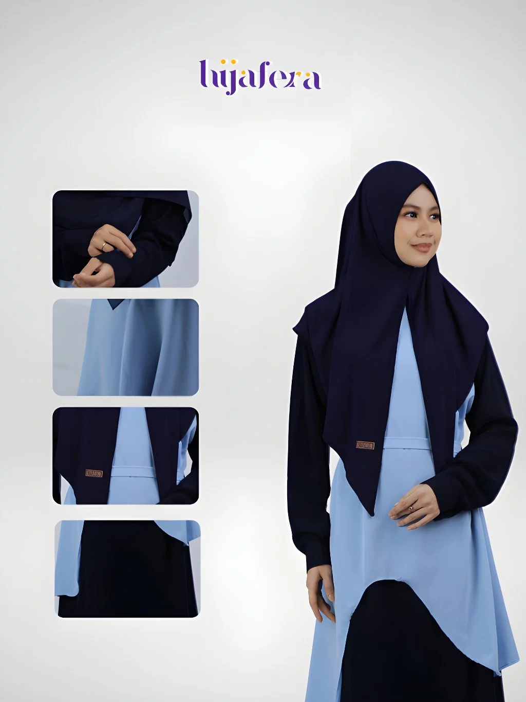 Ameera Abaya Set Khimar Gamis Wanita Muslimah Modest Wear | Hijafera