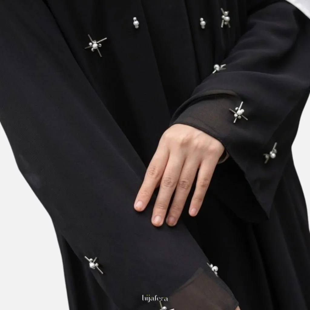 Zahra Luna Dress Abaya Payet | Hijafera